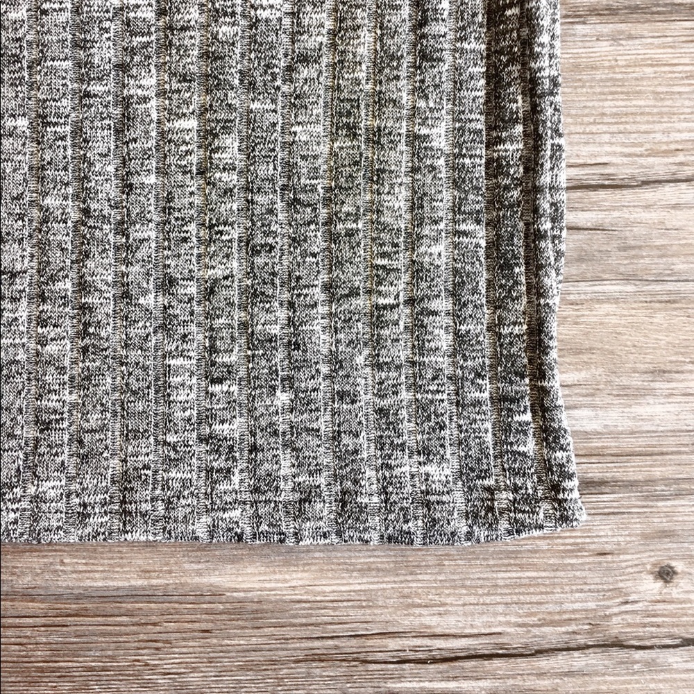 🏷️TRACY - KNITTED HEATHER GREY DRESS - Picture 6 of 7
